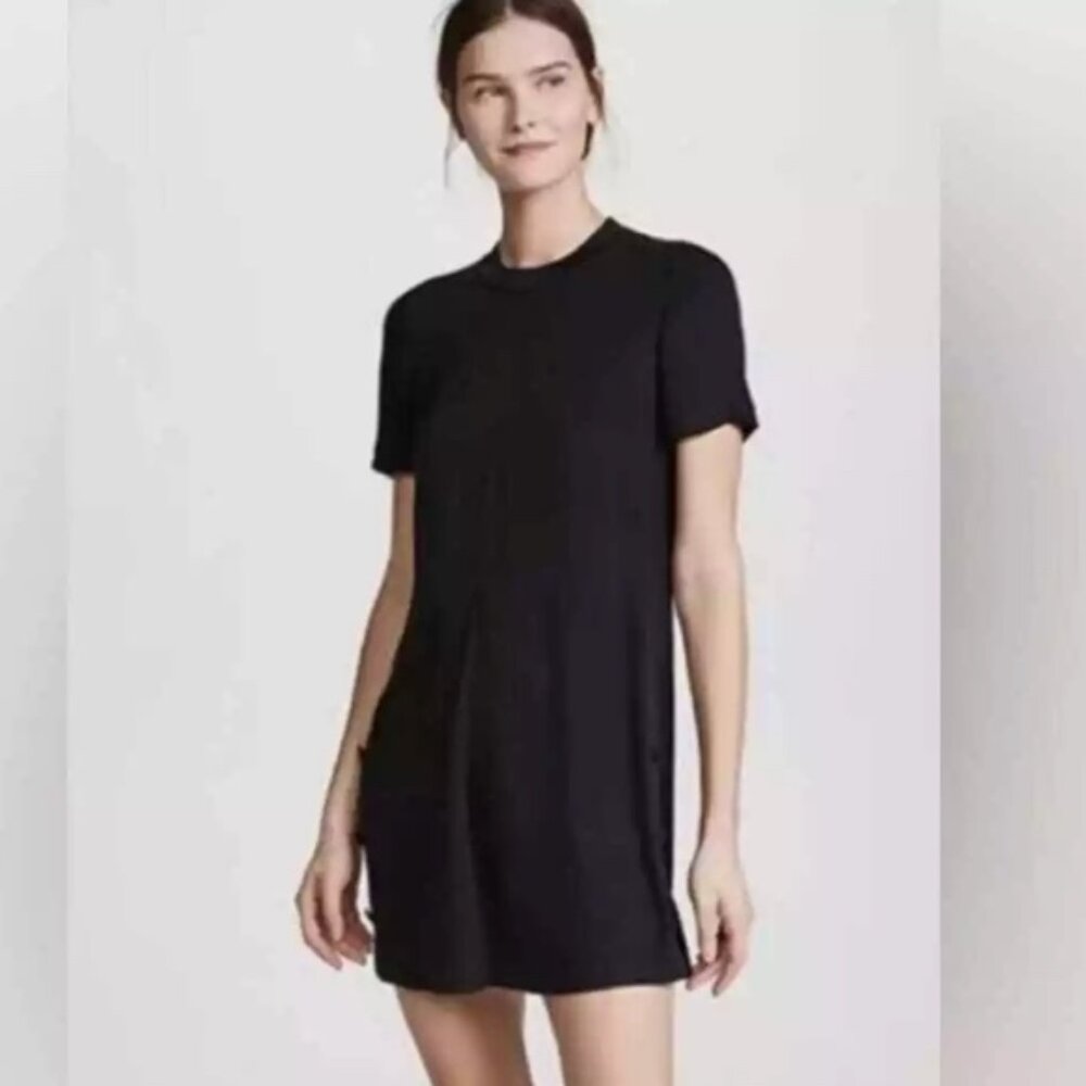 Rag & Bone Aiden T Shirt Dress Black
